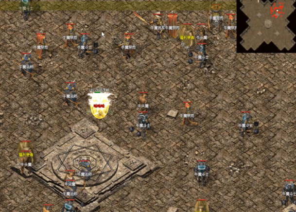 地图聚集于开始的玛法砍掉了大量导致数